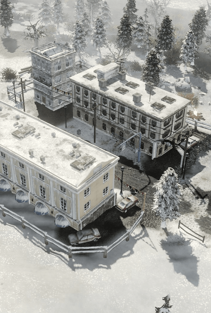 Generals Evolution port: forested valley map with upgraded water and lighting Generals Evolution port: forested valley map with upgraded water and lighting
